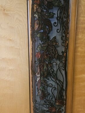 Embroidered Velour Paisley & Floral Sheer Wrap - Black with Multicolor Accents